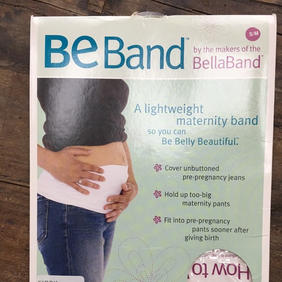 BeBand by BellaBand Maternity Band Nude Sz S/M - Picture 1 of 4